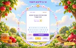 משחק א ב ראש השנה!